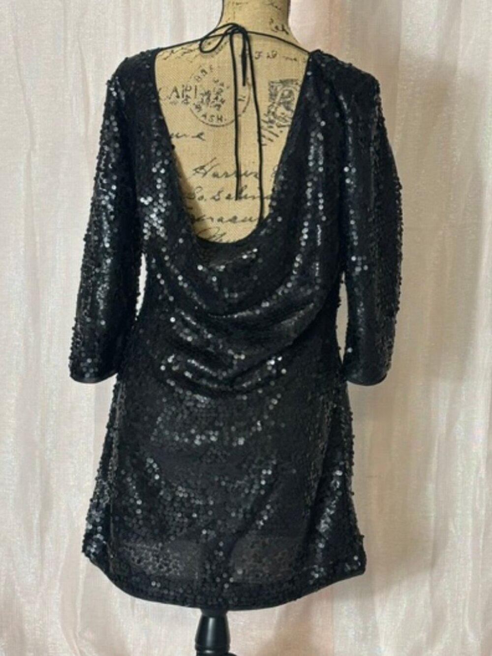 Sequined Mini Dress - Picture 2 of 4